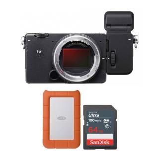 Sigma fp L Digital Camera with Electronic Viewfinder EVF-11 and 1 TB Hard Drive B