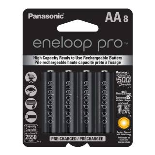 Panasonic Eneloop Pro AA 8 Pack