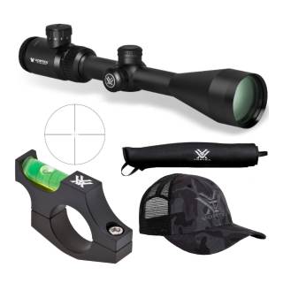 Vortex Crossfire II 3-9x50 Riflescope (V-Brite MOA Reticle) with Cover and Hat