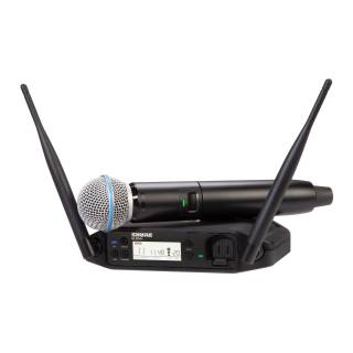 Shure GLXD24+/B58 Z3 Frequency Band Digital Wireless Handheld System with BETA 58A Microphone