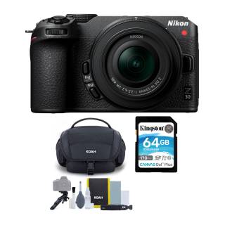Nikon Z 30 Mirrorless Camera Body with NIKKOR Z DX 16-50mm f/3.5-6.3 VR Lens