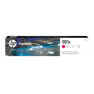 HP 981A Original Affordable Page Wide Pigment Based Magenta Ink Cartridge (6000 Pages)
