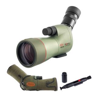 Kowa 55mm Fluorite Prominar Angled Spotting Scope with Lens Pen and Stay-On Case with Shoulder Strap