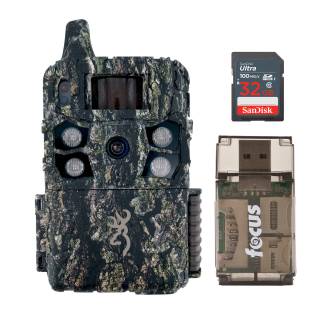 Browning Defender Wireless Ridgeline Pro Trail Camera w/ 32 GB Memory Card and Card Reader