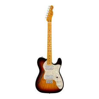 Fender American Vintage II 1972 Telecaster 6-String Thinline Electric Guitar (3-Color Sunburst)