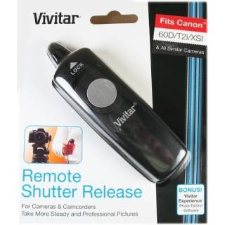 Vivitar Wired Remote Shutter Release for DSLR Cameras