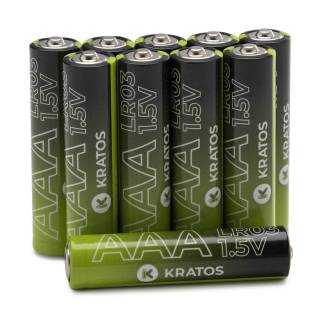 Kratos Power High-Performance Ultra Alkaline AAA Batteries