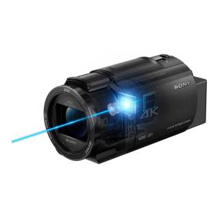 Sony FDR-AX43A/B 4K Handycam Camcorder with low-light 16:9 Exmor R CMOS sensor