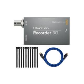 Blackmagic Design UltraStudio 3G Recorder with Accessory Bundle