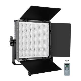 GVM 672S-B Bi-Color LED Video Light Panel Kit (Black)