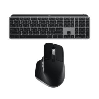 Logitech MX Master 3 Advanced Wireless Mouse with Logitech MX Keys Advanced Wireless Keyboard - For MAC