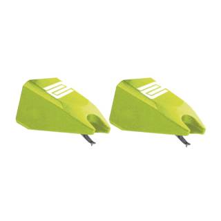 Reloop Ortofon Replacement Stylus for Concorde Turntable Cartridge, Green (Pair)