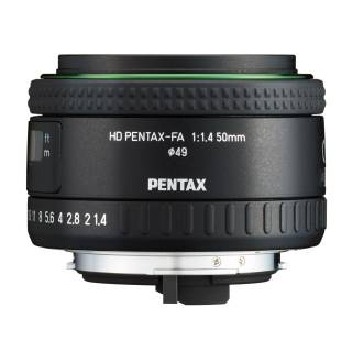 PENTAX-FA 50mm F1.4 Large Aperture HD Coating Contemporary Design Lens (Black Matte Finish)