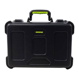 Shure Molded Plastic Case with Drops and TSA-Accepted Latches for 15 Wired Microphones