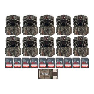 Browning Strike Force Full HD Trail Camera w/ 32 GB Memory Card and Card Reader (10-Pack)
