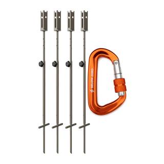 Cuddeback Genius Adjustable Post Mount (4-Pack) with Locking Cable