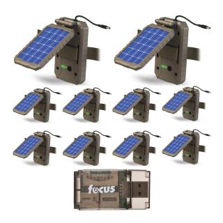 Stealth Cam Lithium Solar Power Panel (10-Pack) with Card Reader