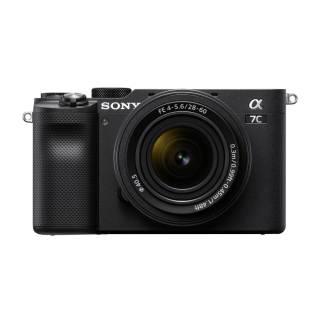 Sony Alpha a7C Full-Frame Compact Mirrorless Camera with FE 28-60mm f/4-5.6 Lens (Black)
