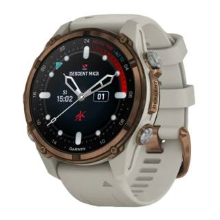 Garmin Descent Mk3i Watch-Style Dive Computer (Bronze, French Gray Band)