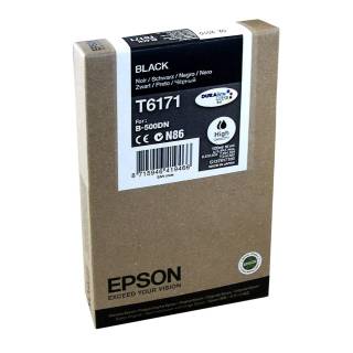 Epson T617 DURABrite High Capacity Quick-Drying Ink Cartridge (Black, 100ml)