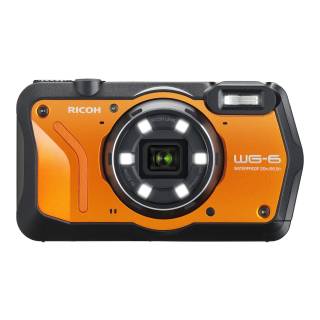 Ricoh WG-6 Digital Camera (Orange) 3853