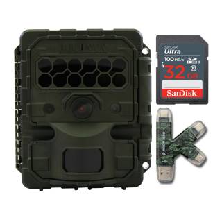 Reconyx HyperFire 2 Covert IR Camera (OD Green) w/ 32 GB SD Card and Card Reader