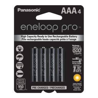 Panasonic Eneloop Pro AAA 4 Pack