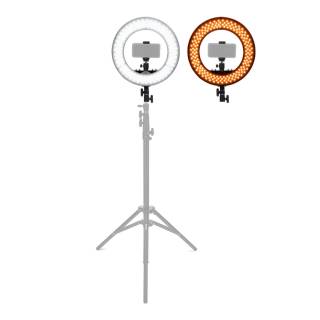 Koah SOL SPHERE 13" 42W Ring Light Kit with Carrying Bag and Smartphone Holder for YouTube, Selfies and Content Creation