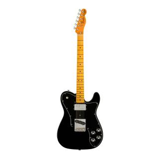 Fender American Vintage II 1977 Telecaster Custom 6-String Electric Guitar (Black, Right-Handed)