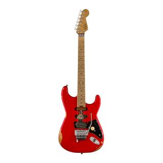 EVH Frankenstein Relic Series Electric Guitar With Direct-Mount Wolfgang Humbucker (Relic Red)