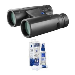 Zeiss 8x42 Terra HD Binoculars (Black) Bundle with Zeiss Lens Cleaning Kit