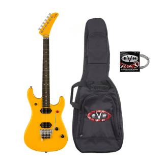 EVH 5150 Series Standard 6-String Electric Guitar (Right-Handed, EVH Yellow) with EVH Gig Bag and Strings