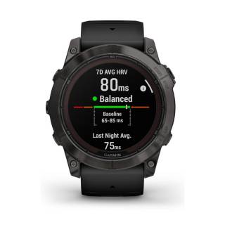 Garmin fenix 7X Pro Sapphire Solar Edition Multisport GPS Smartwatch (Carbon Gray with Black Band)