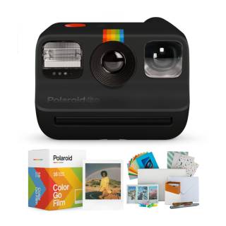 Polaroid Go Instant Camera (Black) with Film Double Packs & PhotoBox KitPolaroid Go Instant Camera (Black) with Film Double Packs & Everything PhotoBox Kit