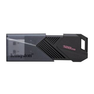 Kingston DataTraveler Exodia Onyx 128GB USB 3.2 Gen 1 Flash Drive with Moving Cap (Matte Black)