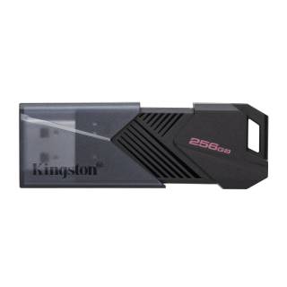 Kingston DataTraveler Exodia Onyx 256GB USB 3.2 Gen 1 Flash Drive with Moving Cap (Matte Black)