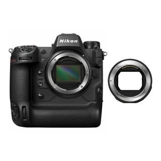 Nikon Z9 Mirrorless Camera with FTZ II Adapter