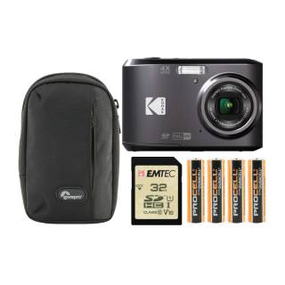 Kodak PIXPRO FZ45 Friendly Zoom Digital Camera with Camera Case, Memory Card and Alkaline Batteries