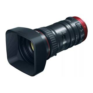 Canon COMPACT-SERVO 70-200mm T4.4 EF Lens with 4K Optical Performance and 2.8x Zoom Magnification