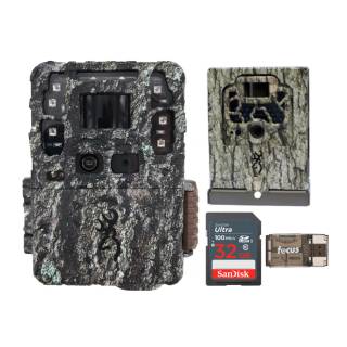 Browning Trail Camera Strike Force Pro DCL w/ Security Box, 32GB SD Card, and Card Reader