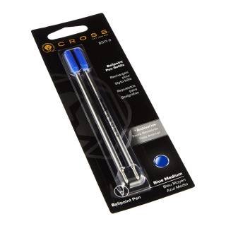 Cross Ballpoint Pen Refill - Blue Medium - Dual Pack
