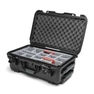 Nanuk 935 Waterproof Hard Case with Wheels and Padded Divider (Black)