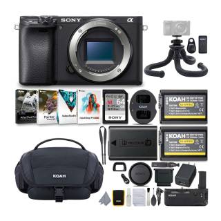 Sony Alpha a6400 Mirrorless Digital Camera (Body Only) Bundle
