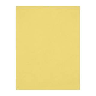 Westcott X-Drop Wrinkle-Resistant Backdrop, Perfect for Video Conferencing (Canary Yellow, 5 x 7 Feet)