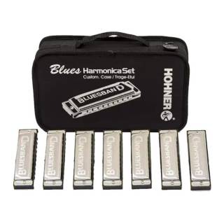 Hohner Bluesband Harmonica 7-Piece Set