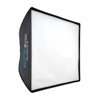 Westcott Rapid Box Collapsible Switch Modifier Softbox 3 x 3 with Carry Case and Diffusion Panels