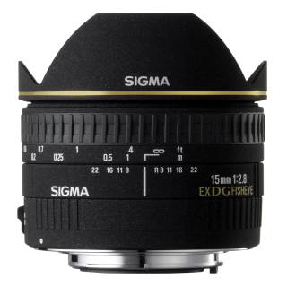 Sigma 15mm F2.8 EX DG Diagonal Fish-Eye for Nikon