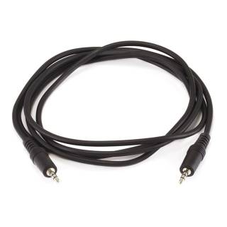 Monoprice 6ft 3.5mm Stereo Plug Plug M M Cable (Black)