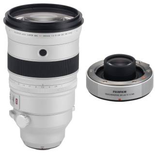 Fujifilm XF 200mm f/2 R LM OIS WR Lens with XF1.4X TC f/2 Teleconverter Kit
