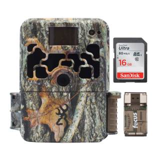 Browning Trail Cameras Dark Ops Extreme 16MP Game Camera with 16GB SD Card and USB 2.0 Card Reader